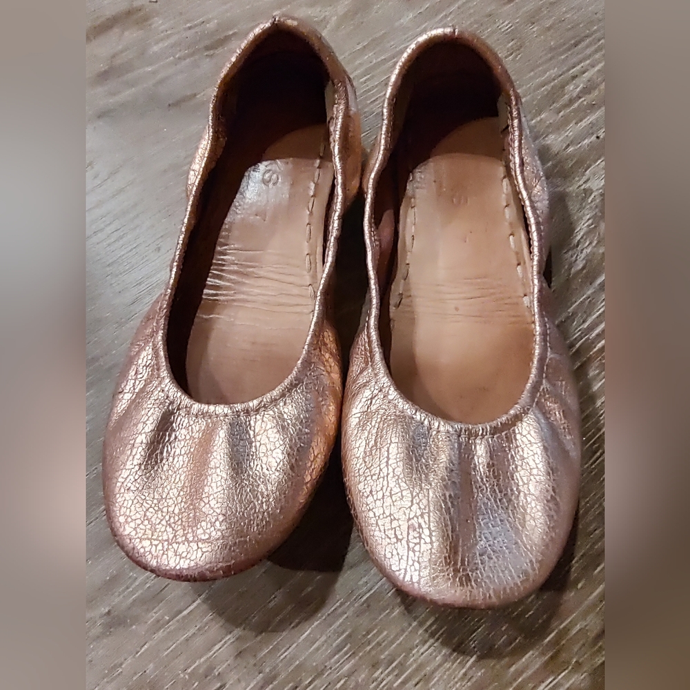 Tieks Rose Gold Glam 7